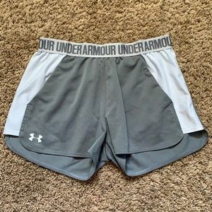 Two UA shorts.